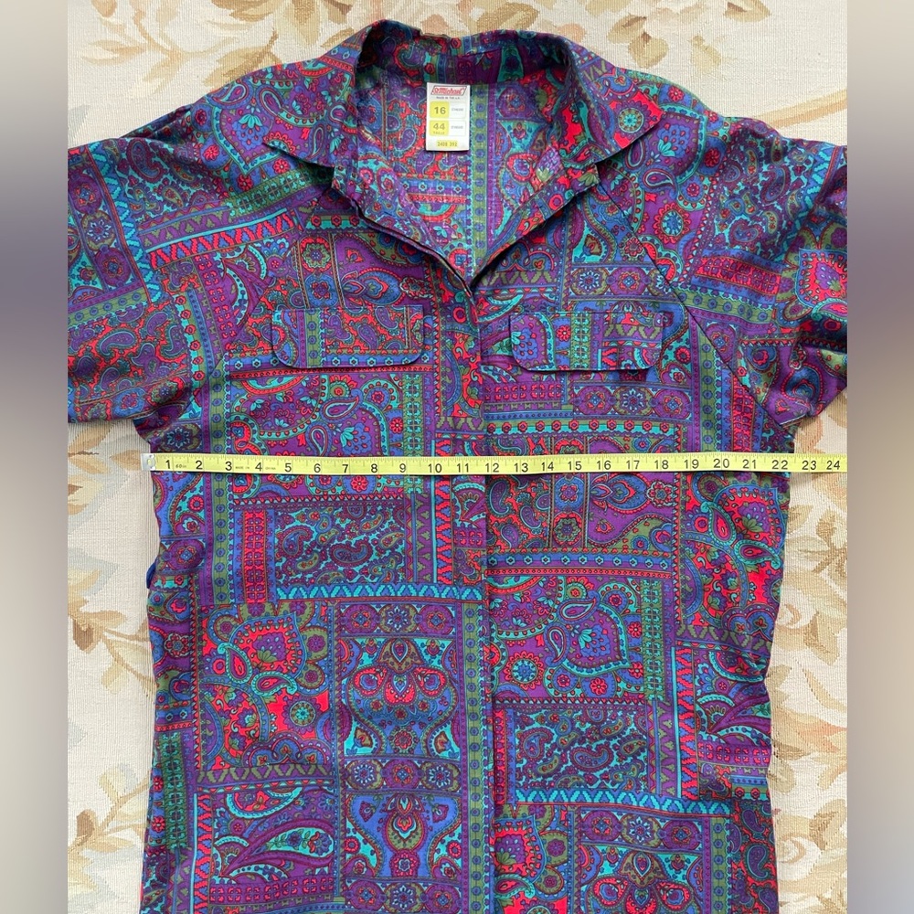 St Michael Paisley dress - Picture 6 of 6